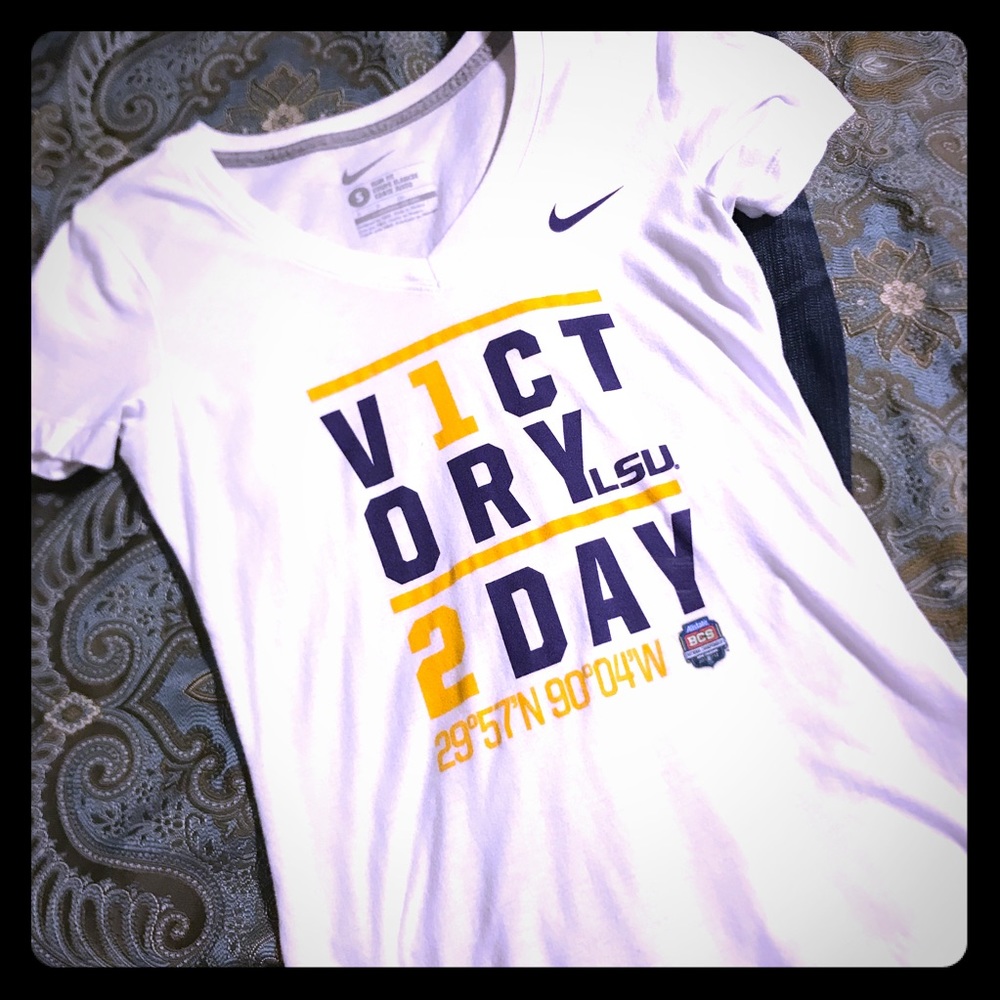 LSU Nike BCS Championship T-Shirt, SZ S